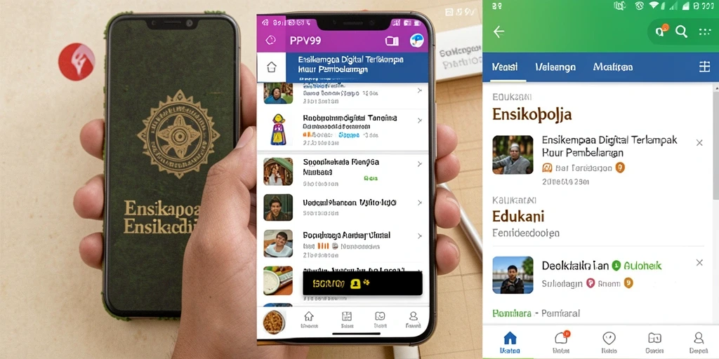 Antarmuka intuitif dan informatif dari aplikasi PPV99
